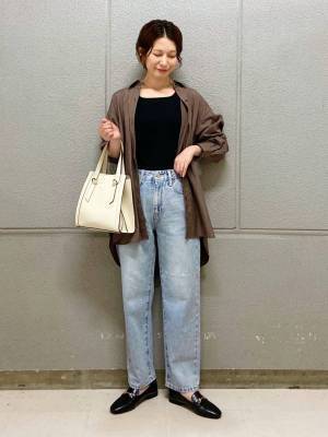 すぐマネしたい♡【グローバルワーク】おしゃれ店員さんの「デニムコーデ」