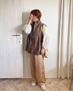 《しまパト大成功♡》【しまむら】取り入れるだけで大人の抜け感♡「淡色トップス」