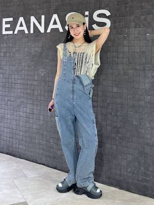 いま、買いたい！ 着るだけで即こなれ見え♡【デニムサロペット】