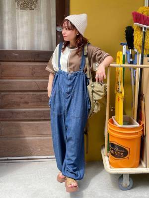 いま、買いたい！ 着るだけで即こなれ見え♡【デニムサロペット】