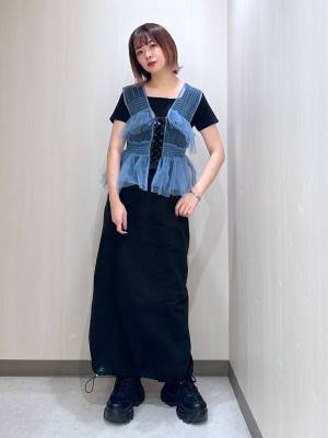 着回し力たっっか！ レイヤードコーデが楽しめる【チュールベスト】をチェック♡