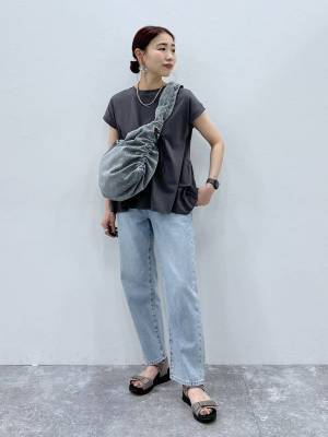 どれ買うか迷っちゃう！【グローバルワーク】トレンド押さえてる♡「デニムパンツ」