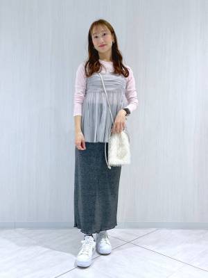 ＜一点投入でオシャレさんに！＞ 透け感がたまらない♡【チュールトップス】