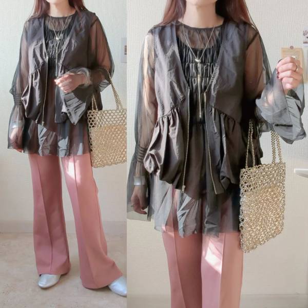 見つけたら即買いかも♡【しまむら】着まわし力抜群！「ナイロンベスト」