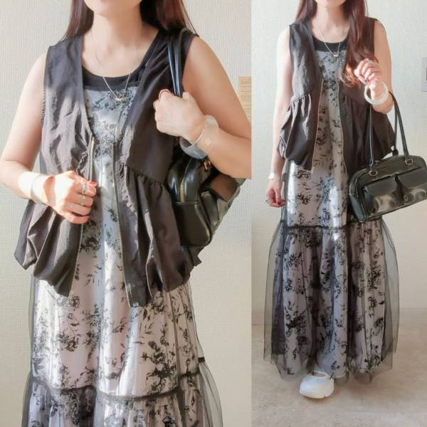 見つけたら即買いかも♡【しまむら】着まわし力抜群！「ナイロンベスト」