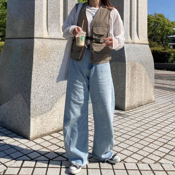く、クオリティたかッ！！【GU】オシャレさんがこぞって買ってる♡「メンズベスト」
