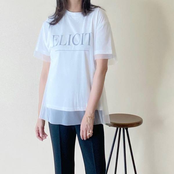 買って損なしかも♡【しまむら】しまパトで探したい！「ロゴTシャツ」