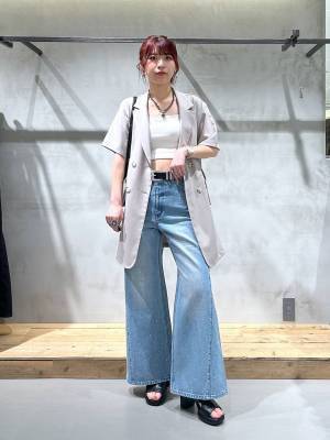 『イイ女感』溢れる♡ きれいめもカジュアルも◎【半袖ジャケット】