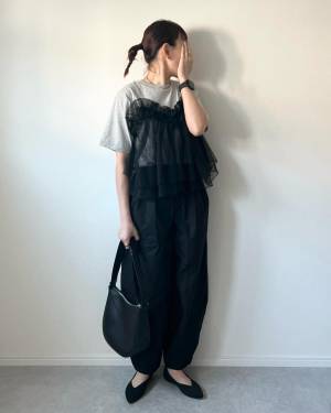 春夏こそ『黒』が着たい♡【GU】プチプラに見えない！「高見えブラックアイテム」