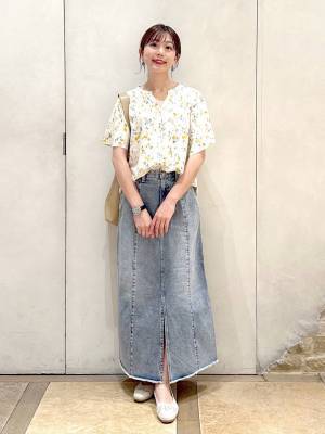 種類豊富で迷う！！【グローバルワーク】“接触冷感”でサラッと着られる♡「夏ブラウス」