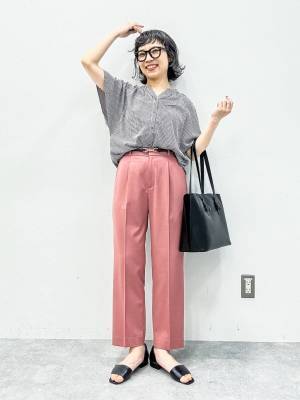 種類豊富で迷う！！【グローバルワーク】“接触冷感”でサラッと着られる♡「夏ブラウス」