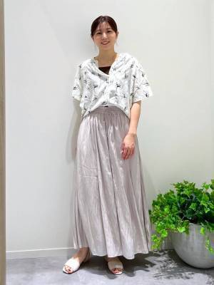 種類豊富で迷う！！【グローバルワーク】“接触冷感”でサラッと着られる♡「夏ブラウス」