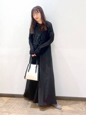 《一点投入で即オシャレ♡》【グローバルワーク】トレンド感満載！「パールビスチェ」