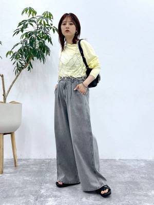 《一点投入で即オシャレ♡》【グローバルワーク】トレンド感満載！「パールビスチェ」