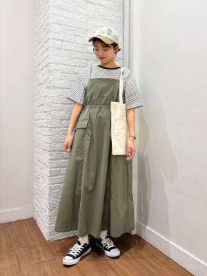 可愛くて多機能だとッ？！【グローバルワーク】この夏、大活躍の予感♡「優秀キャミワンピ」