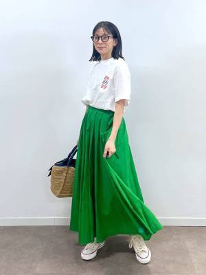 夏は【グリーン】が優勝♡ 周りから褒められる「爽やかコーデ」