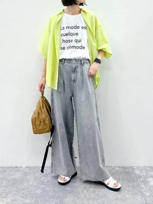 これから、重宝する予感♡【グローバルワーク】肌寒い日に助かる！「羽織りシャツ」