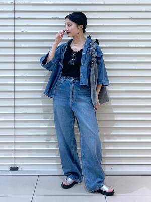 これから、重宝する予感♡【グローバルワーク】肌寒い日に助かる！「羽織りシャツ」