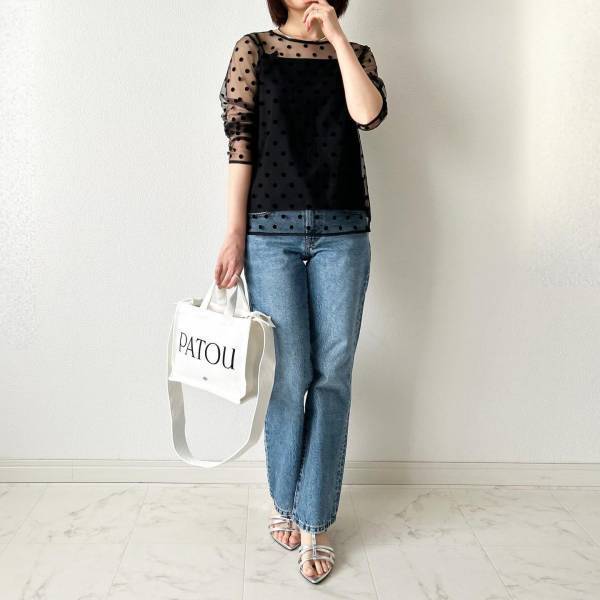 やっぱり『ドット』が可愛い♡ コーデが一気に華やかになる！【ドット柄トップス】