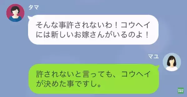 義母「息子と離婚したようね」嫁「はい…」だがその後…⇒義母「再婚した…？」予想外の状況に、義母パニック！？