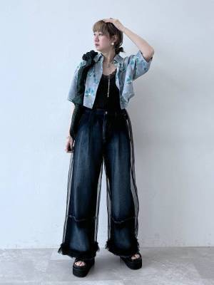 “抜け感”がちょうどいいッ♡ 今買い足したい【シアーパンツ】って？