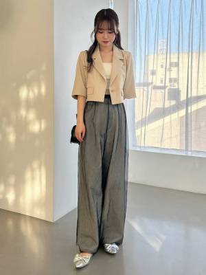 “抜け感”がちょうどいいッ♡ 今買い足したい【シアーパンツ】って？