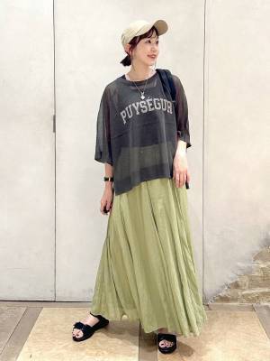 こりゃ、買う以外ないかも♡【グローバルワーク】トレンド感抜群！「シアーニット」