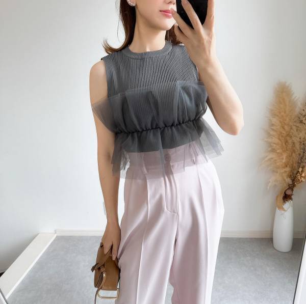 この夏、狙いたい！ きれい見えが叶いそう♡【最旬ノースリトップス】