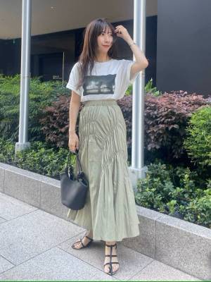 周りから褒められそう♡ 個性的 & 合わせやすい！【一癖スカート】