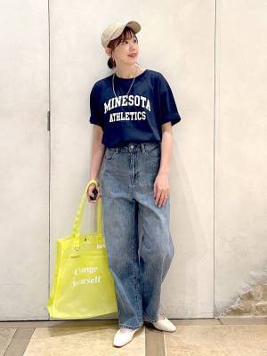 今季、買いたい！【グローバルワーク】どんなコーデにも合う♡「きれいめTシャツ」