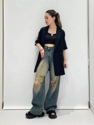 豊作！ 豊作ーーーッ！【FOREVER21】最旬コーデに取り入れたい♡「デニムパンツ」