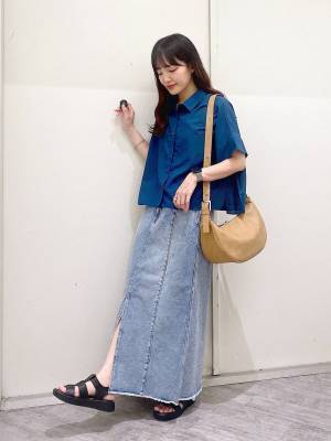 大・大・大注目ーッ！【グローバルワーク】春夏コーデに取り入れたい♡「デニムスカート」