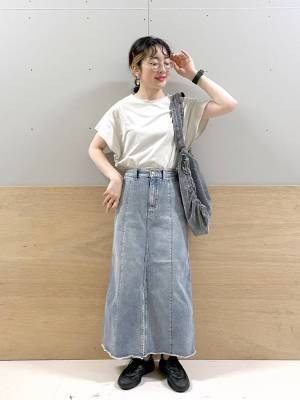 大・大・大注目ーッ！【グローバルワーク】春夏コーデに取り入れたい♡「デニムスカート」