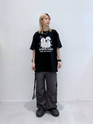 せ、センス良ッ！！【ALAND】韓国っぽコーデが完成する♡「ナイロンパンツ」