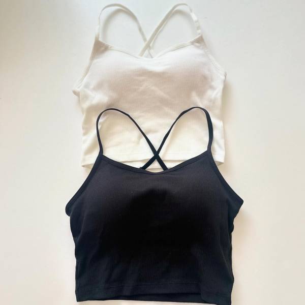 《イロチ買いもアリ！》【GU】シンプルだけど今っぽ♡「キャミトップス」