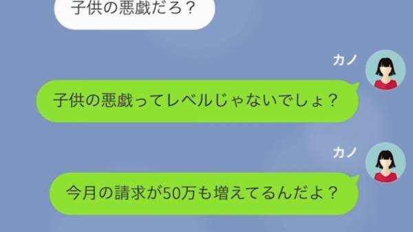 母のクレカを勝手に使う息子…請求金額は”50万”！？息子「このくらい許せよ（笑）」しかし…⇒「無職…？」まさかの展開に！？