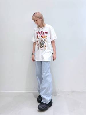 だぼっと感が可愛い♡【ALAND】夏コーデに取り入れたい！「オーバーサイズT」