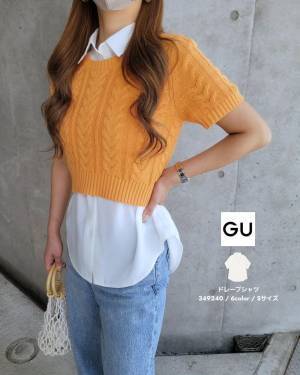 か、可愛いいいいッ♡【GU】夏に向けてGETしたい「最旬トップス」とは？