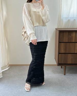 か、かんわいぃぃいーー！！【しまむら】今季買いたい♡「メッシュトップス」