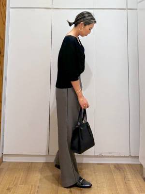 “今っぽ見え”確定かも♡【グローバルワーク】即買いたい！「サイドラインパンツ」って？