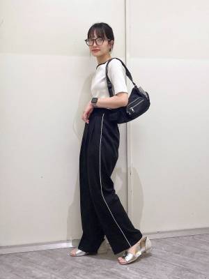 “今っぽ見え”確定かも♡【グローバルワーク】即買いたい！「サイドラインパンツ」って？