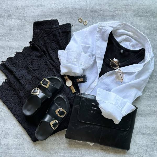 やっぱり『ホワイト』が使える♡【ユニクロ】着回し力バツグン！「白色トップス」