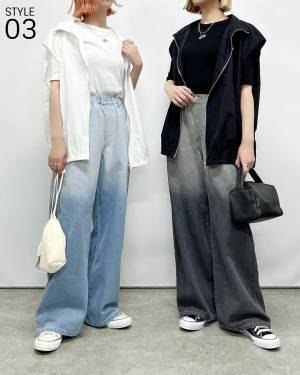 えッ、本当に【しまむら】なの！？ オシャ見え半端ない♡「デニムアイテム」