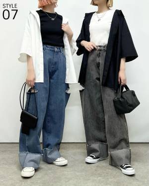 えッ、本当に【しまむら】なの！？ オシャ見え半端ない♡「デニムアイテム」