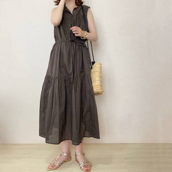 着回し力高っっ！【ユニクロ】涼しげワンピースおすすめコーデ