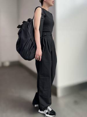 もっと早く買えば良かった…【GU】新作「コクーンパンツ」が最高！