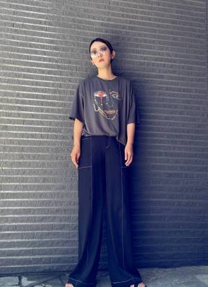 【SHEIN】1枚でインパクト大な「プリントTシャツ」着回しコーデ4選