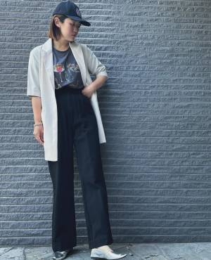 【SHEIN】1枚でインパクト大な「プリントTシャツ」着回しコーデ4選