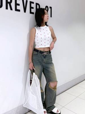 夏のマストアイテム！！【FOREVER21】1枚はゲットしたい♡「アメスリタンク」