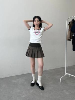 この夏、着たい！！【ALAND】デザインが可愛い♡「ショート丈トップス」